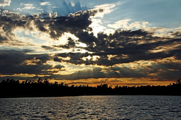 Sunset Interrupted by Deb Oppermann